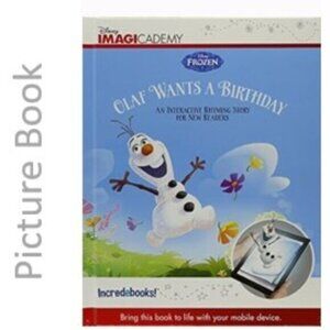 Olaf Wants a Birthday kids picture book Disney Imagicademy Frozen Anna Elsa